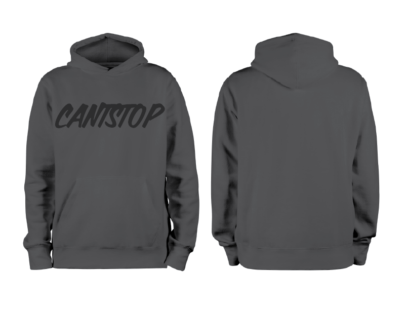 Midweight Hooded Pullover Sweatshirt - CANTSTOP