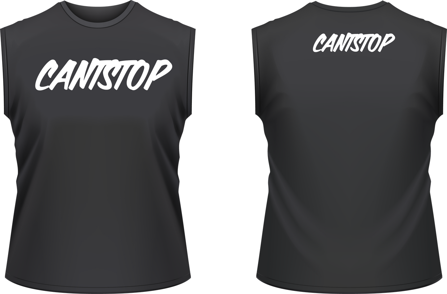 Sleeveless Compression T-shirt - CANTSTOP