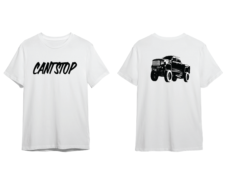 Short sleeve T-shirt - CANTSTOP Monster Truck